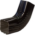 thumbnail image 1 of 2-5/8" x 2-5/8" 75 Degree Black Aluminum Gutter Elbow, 1 of 1
