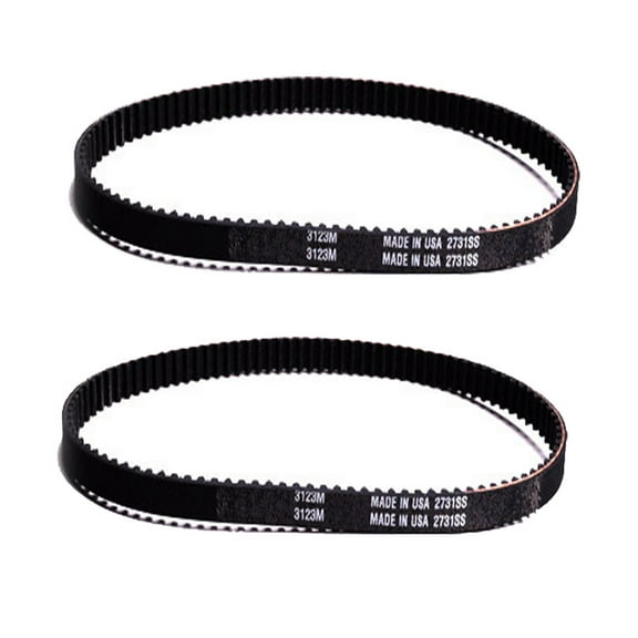 Replacement Part For Windsor Sensor SR12, SR15, SR18 Commercial Vacuum Geared Belt 2PK :- 52-3304-04