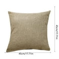 thumbnail image 3 of Stylish Solid Color Pillow Covers, Polyester, Perfect for Cozy Home Décor, Fashionable & Versatile, Easy to Maintain, 3 of 4