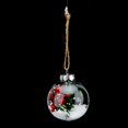 thumbnail image 4 of Adornos de bolas de Navidad adornos de Navidad transparentes para ventana para árbol de Navidad para fiesta de bodas navideñas para decoración de Navidad para puerta ANGGREK Otros, 4 of 8