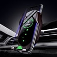 thumbnail image 1 of Wireless Car Charger for Smartphones iPhone Android with Qi technology, Automatic Smart Infrared Sensor, Air vent phone holder Fast Charging, 1 of 7