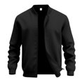 thumbnail image 3 of Kureaily Lightweight Casual Jacket Outdoor Windbreaker Softshell Lined Full Zip Hooded Coat For Daily Streetwear Comfort Jackets for Men, 3 of 3