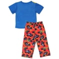 thumbnail image 2 of Blaze and The Monster Machines Toddler Boys 2 Piece Pajamas Set 3T, Red/Blue, 2 of 7