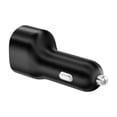 thumbnail image 4 of (5 pack) onn 40W Dual USB-C Port Car Charger, Fast Charging, USB-IF Certified, Black, Compatible with iPhone Series, Samsung Galaxy, Google Pixel and More, 4 of 12