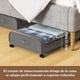 thumbnail image 3 of 2PCS Zapatera Bajo Cama, Cajas de Almacenamiento Debajo de La Cama con Ruedas y Tapa Transparente, Organizador de Almacenamiento de Gran Capacidad para Edredones, Ropa, Juguete,Zapatos, 3 of 8