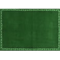 thumbnail image 1 of Ahgly Company Indoor Rectangle Abstract Emerald Green Contemporary Area Rugs, 8' x 12', 1 of 4