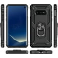 thumbnail image 3 of MYKOMI for Samsung Galaxy S10e Case with HD Screen Protectors, Military-Grade Metal Ring Holder Kickstand 15ft Drop Tested Shockproof Cover Case for Samsung Galaxy S10e (2019), 3 of 9