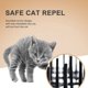 thumbnail image 4 of Alfombrilla antigatos de 13CM x 49CM con púas que evitan que las mascotas se acerquen, alfombrilla antigatos para exteriores adecuada para jardines interiores, 10 Uds., 4 of 5