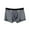 Dark Gray, variant on Xysaqa Mens Underwear Boxers Briefs Comfort Breathable Mesh Pouch Underwear Hollow Panties for Men 2024 L-5XL（Available in Big & Tall)