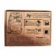 thumbnail image 1 of Estampas de goma de madera Conjunto de sellos de diario de madera Multifunción Artes de arte portátiles Diy para la artesanía de los álbumes de Estilo A, 1 of 9
