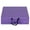 Purple, variant on 6' x 2' Tri-Fold Portable Folding Exercise Gym Mat Extra Thick Foam Gymnastics Mat Aerobics Yoga Martial Arts Stretching Core Workouts With Carrying Handle,Black