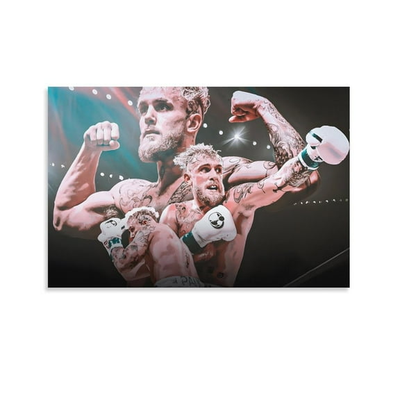 Poster Jake Paul Athletes Art Art Poster Canvas Painting Decor Wall Print Photo Gifts Home Modern Decorative Posters 24x36inch(60x90cm)
