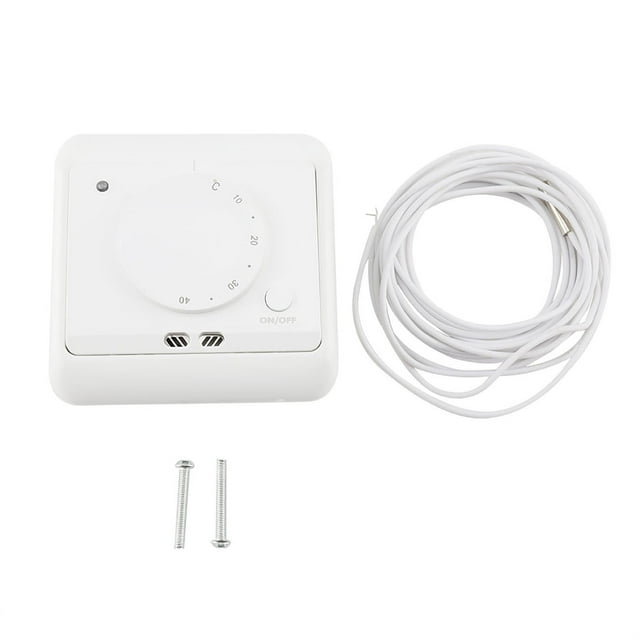 Cergrey Thermostats de Refroidissement, Capteur Externe Haute Qualité Contrôleur de Température Confortable, pour Outil de Contrôle de Bureau Amélioration de la Maison