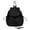 Black, variant on Family Outing Bag 12.6 Inch Polyester Y2K Large Capacity for Shopping Outdoor Daily Use (White Black)
