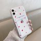 thumbnail image 3 of Funda transparente compatible con iPhone 12 con tarjetero, diseño de corazón para mujer y niña, funda protectora de TPU suave con absorción de impactos para iPhone 12 - Corazón rojo, 3 of 8
