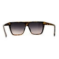 thumbnail image 2 of Inset Lens Square Flat Top Plastic High Temple Sunglasses Tortoise Smoke, 2 of 4