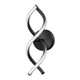 thumbnail image 1 of Artika Modern LED Wall Sconce Matte Black 800 Lumens Dimmable 3 Color Settings, 1 of 10