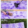 thumbnail image 5 of Socofuz 6x9ft Large Purple Fluffy Rug, Super Soft Non-Slip Carpet for Living Room Bedroom Dormitory Kids Room Home Decor, 5 of 10