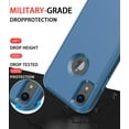 thumbnail image 2 of Diverbox Compatible for iPhone Xr Case [Shockproof] [Dropproof] [Dust-Proof],Heavy Duty Protection Phone Case Cover for Apple iPhone XR (Blue), 2 of 7