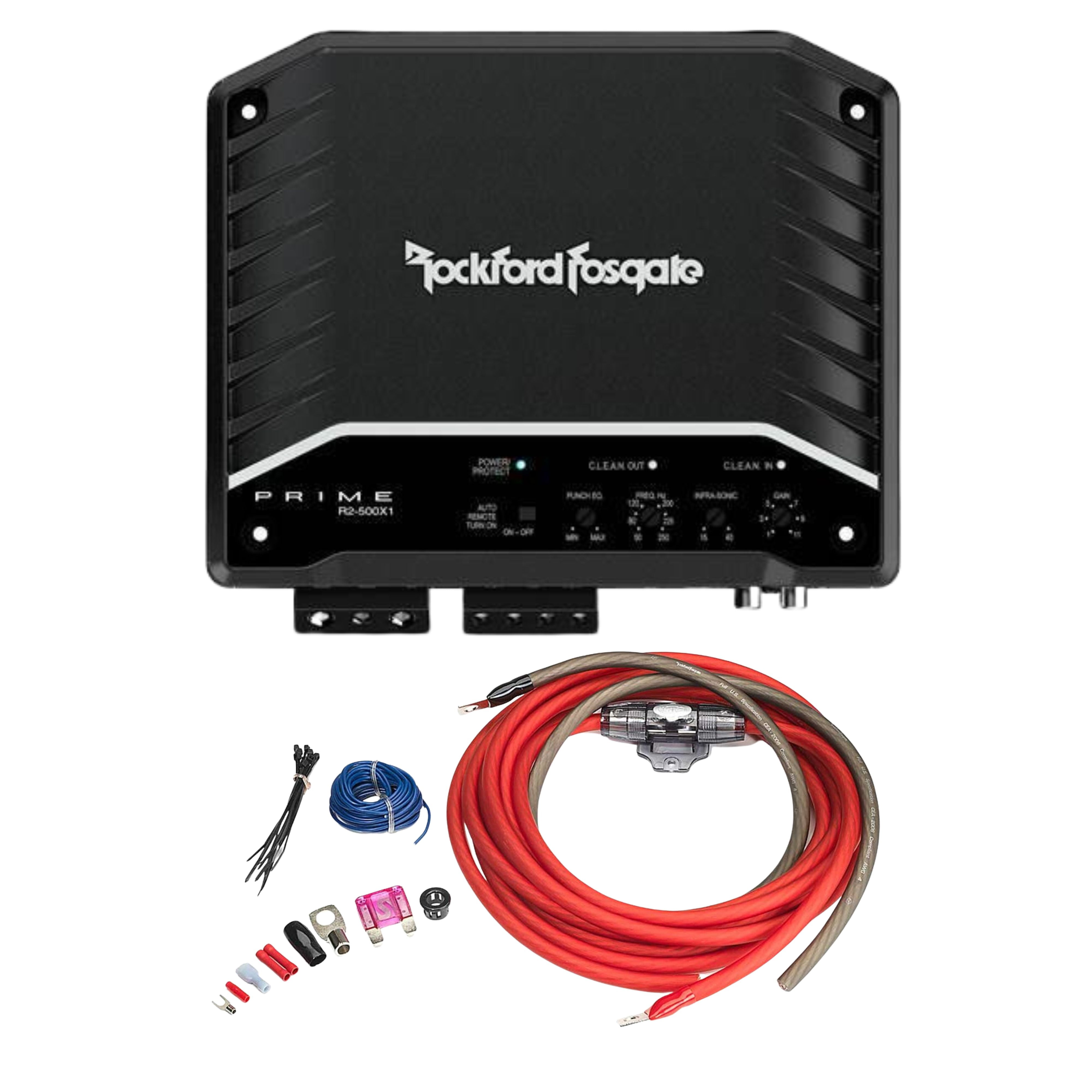 Rockford Fosgate Prime 1200W Class D Monoblock Amplifier 1/2/4 ohm