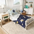 thumbnail image 1 of 3-Piece Toddler Bedding Set, Outerspace, 1 of 7