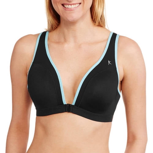 walmart sports bra front close