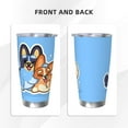 thumbnail image 3 of Johaoi Bluey Print 20oz Tumbler,Travel Coffee Mug Tumbler with Flip Lid Stainless Steel Water Bottle Gifts for Women Men Him Her-Without Straw, 3 of 8