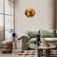 thumbnail image 4 of erolrail Rustic Wall Clock,Silent Non Ticking Wall Clocks for Living Room,Bedroom,Kitchen 12IN Welsh Corgi Puppy Sitting In Flowers Cute, 4 of 5