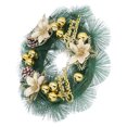 thumbnail image 4 of Guirnalda Navideña ANGGREK Liviana de PVC 30x30cm para Oficina Boda Hogar fiesta, 4 of 5