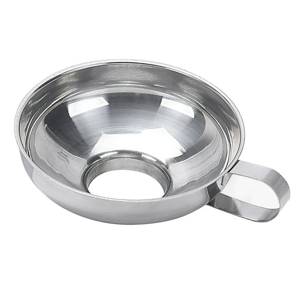 XIANXIAN Canning Funnel for Kitchen Use, Wide Mouth Funnel for Mason Jars, Large Canning Funnels for Filling Bottles, Stainless Steel Food Funnel