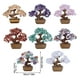 thumbnail image 5 of Toystoory Decoración de bonsái de cristal para el hogar, modelo de decoración de árbol de piedra de colores exquisitos e interesantes, decoraciones de Decoración del hogar Tipo 7 Toystoory HA069431-07, 5 of 6