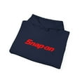 thumbnail image 5 of Snap On Tool Unisex Hoodie Hooded Sweatshirt Pocket Black Red Automotive - 3XL / Navy, 5 of 5