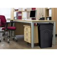 thumbnail image 3 of 23-gallon plastic high-legged trash can, rectangular trash can, suitable for small spaces. Its narrow and tall design and smooth shape make it highly suitable for areas with limited space., 3 of 5