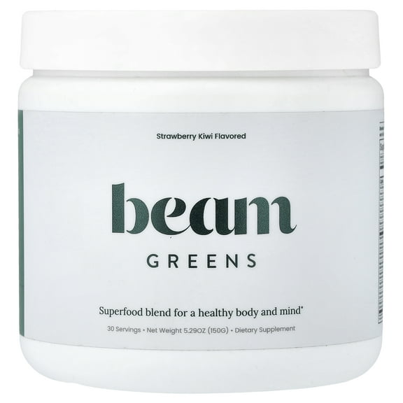 Beam Organics Greens, Strawberry Kiwi, 5.29 oz (150 g)