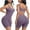 Purple, variant on Kaemgyyd Womens Jumpsuits Shorts Stretch Scoop Neck Yoga Workout Romper Slim Bodycon Hollow out One-Piece Summer Outfits