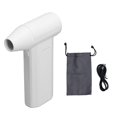thumbnail image 2 of Electric Dust Jet Dry Blower 4 Wind Speed 130000RPM 180W 3000mAh Brushless Motor Compressed Air Duster Turbo Fan Blower White, 2 of 5