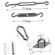 thumbnail image 5 of 12 accesorios para toldo de cuatro esquinas de acero inoxidable de 6 mm. Adepaton 2034202, 5 of 9