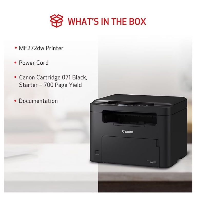 Canon imageCLASS MF272dw Laser Printer - Wireless, Duplexer