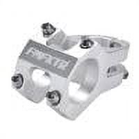 Vástago de bicicleta de 31,8 mm Vástago de manillar corto para bicicleta de carretera MTB de aluminio de 45 mm (plata)