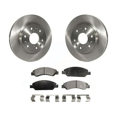 Front Brake Pad and Rotor Kit - Compatible with 2005 - 2018 Chevy Silverado 1500 2006 2007 2008 2009 2010 2011 2012 2013 2014 2015 2016 2017