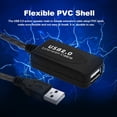 thumbnail image 3 of SuperSpeed USB 2.0 Active Repeater Male to Female Extension Cable Adapter Cord 32ft (10 meters), 3 of 9