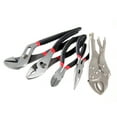thumbnail image 3 of Hyper Tough 5 Piece Pliers Set with Groove Joint, Slip Joint, Diagonal, Long Noise & Locking Pliers, 3 of 9