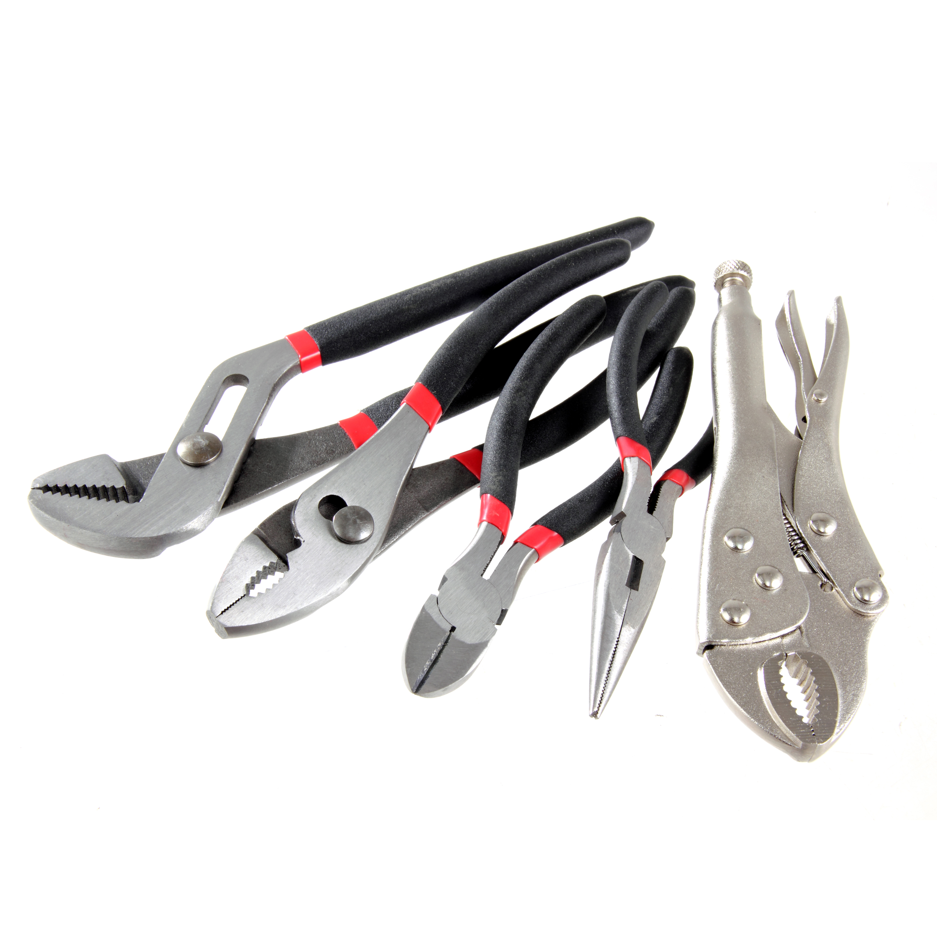 Juego de 5 Pinzas Variadas Hyper Tough 4
