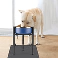 thumbnail image 7 of Single Dog Bowl Stand,Tall Dog Food Stand Adjustable Wide 7-11" Heights 14.5",Metal Elevated PET Bowl Holder Raised Water Feeder for Medium,Large Dog(Bowl Not Included), 7 of 7