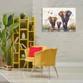 thumbnail image 3 of Stupell Industries Elephants & Celebration Balloons Animals & Insects Painting Gallery Wrapped Canvas Art Print Wall Art, 36 x 24, 3 of 8
