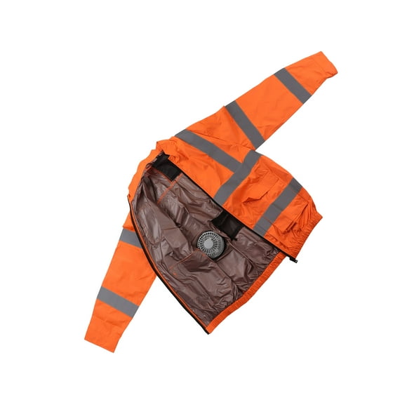 Cool Vest Wearable Cooling Fan Vest, Reflective Cooling Fan Clothes Jacket for Men Women, Fast Cooling Vest with 2 Fans for Working Fishing Hiking Outdoor