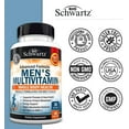thumbnail image 2 of BioSchwartz Advanced Formula Men’s Multivitamin Capsules with Vitamins C, A, B, D3, E, and Zinc, 60 Count, 2 of 7