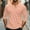 Hot Pink, variant on Your-Sty Summer Henley Shirts for Men 3/4 Sleeve Baseball Casual Shirts Basic Sport Athletic Tee Tops
