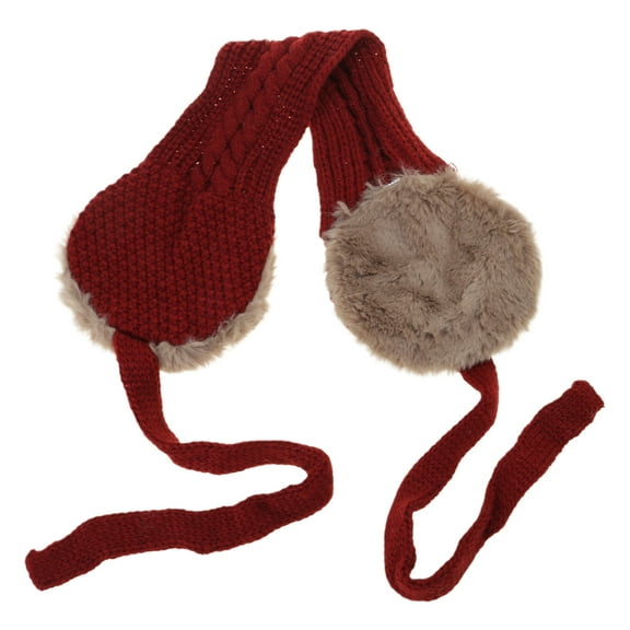 Baby Winter Unisex Ear Muffs Knitted Warm Earmuffs Boys Girls Crochet Ear Warmers Outdoor Ear Covers Headband