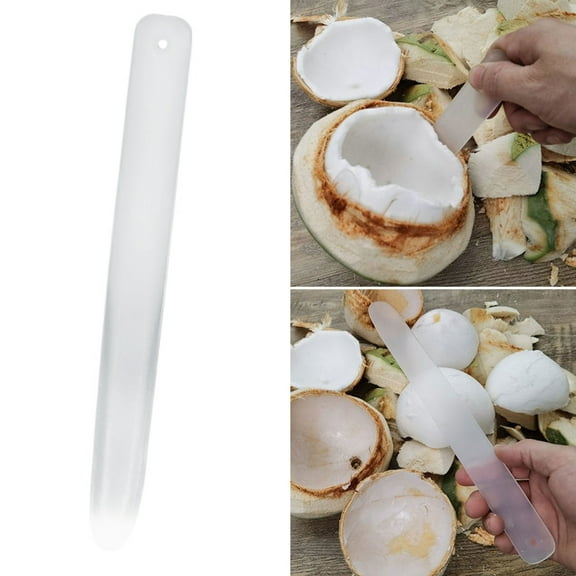Coconut Meat Remover Soft Washable Professional Digging Plastic Coconut Meat Extractor Coconut Egg Scraper Kitchen Gadgets